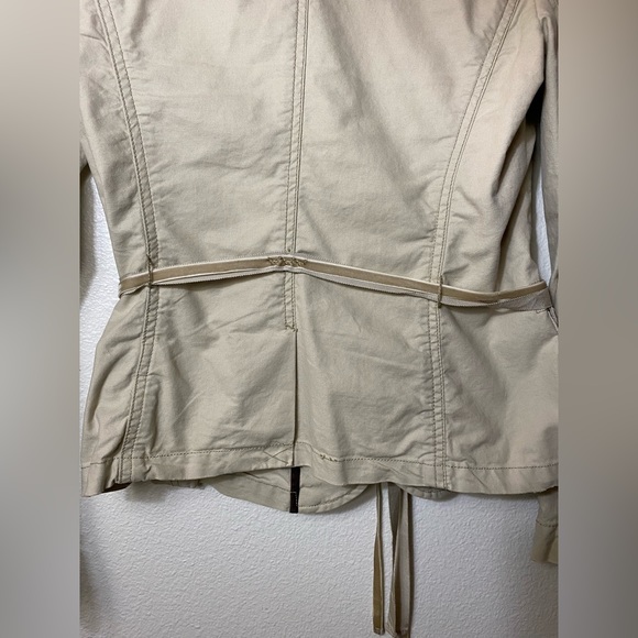 American Eagle Khaki Utility Jacket Blazer - Picture 8 of 12